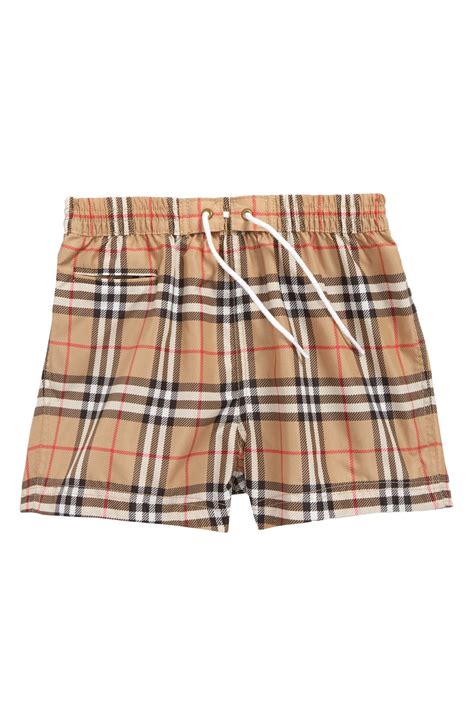 toddler burberry swim trunks|Burberry toddler boys.